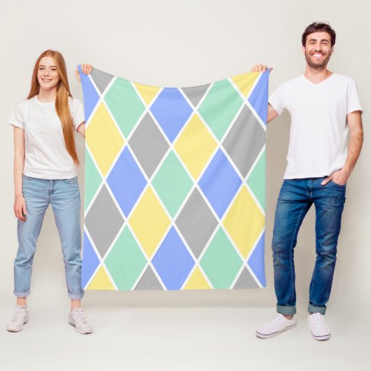 Couverture Polaire Diamants d'été (En situation)