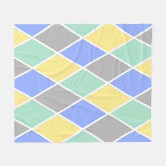 Couverture Polaire Diamants d'été (Devant (Horizontal))