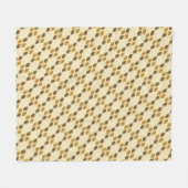 Couverture Polaire DIAMANTS en or (Devant (Horizontal))