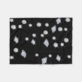 Couverture Polaire Diamants étincelants (Devant (Horizontal))