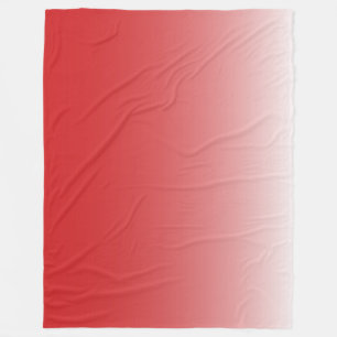 Couverture Polaire Diamètre à deux tons foncé rouge
