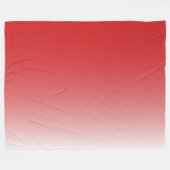 Couverture Polaire Diamètre à deux tons foncé rouge (Devant (Horizontal))