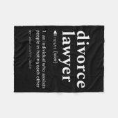 Couverture Polaire Dictionnaire de l'avocat de divorce - Description (Devant (Horizontal))