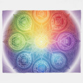 Couverture Polaire Die 7 Chakren´9 (Devant (Horizontal))