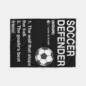 Couverture Polaire Diego San Soccer Fan Support Stadium Show Your Pri (Devant (Horizontal))