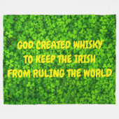 COUVERTURE POLAIRE DIEU A CRÉÉ WHISKY (Devant (Horizontal))