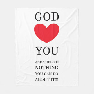 Couverture Polaire Dieu Coeur toi