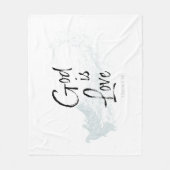 Couverture Polaire Dieu est amour (Devant)