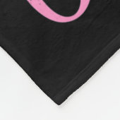 Couverture Polaire Dieu Est Plus Fort Que Le Cancer Du Sein Ruban Ros (Coin)