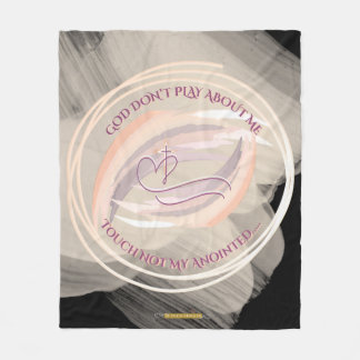 Couverture Polaire Dieu ne joue pas à propos de moi jeté