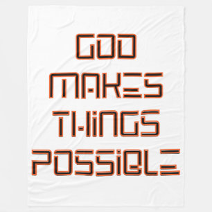 Couverture Polaire Dieu rend les choses possibles