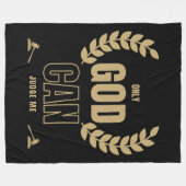 Couverture Polaire Dieu seul peut me juger de la Bible (Devant (Horizontal))