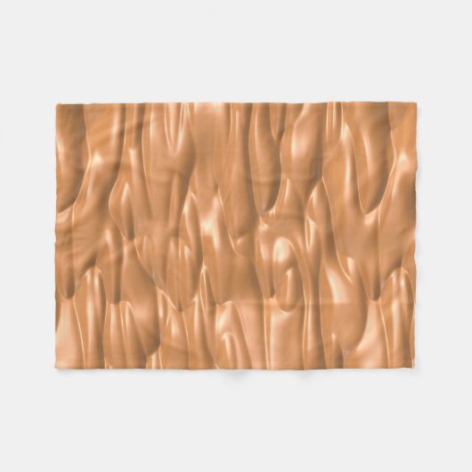 Couverture Polaire Diffusion de beurre d'arachide (Devant (Horizontal))