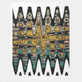 Couverture Polaire digital art birds (Devant)