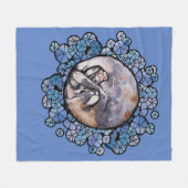 Couverture Polaire Dilute Calico Chats Bouddles Chats Maine Coon (Devant (Horizontal))