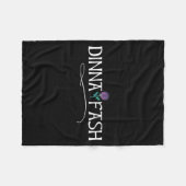 Couverture Polaire Dinna Fash Don't Worry Scottish Saying Thistle (Devant (Horizontal))