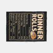 Couverture Polaire Dinner Rolls Nutrition Facts Funny Bread Food Desi (Devant (Horizontal))