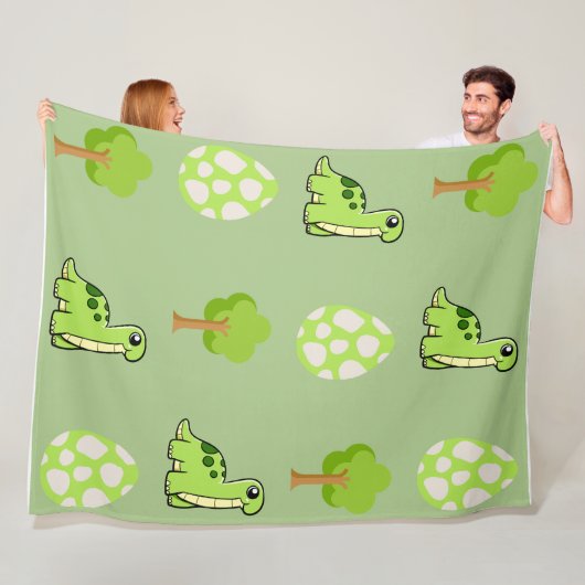 Couverture Polaire Dino Discovery Day (En situation)