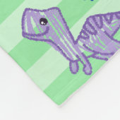 Couverture Polaire Dino Doodles Blanket - Kawaii Dinosaur (Coin)