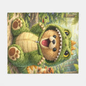 Couverture Polaire Dino Dylan (Devant (Horizontal))
