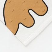 Couverture Polaire Dino Nuggets Pattern (Coin)