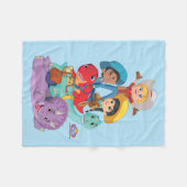 Couverture Polaire Dino Ranch Friends (Devant (Horizontal))
