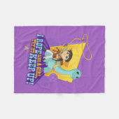 Couverture Polaire Dino Ranch | Min et Clover (Devant (Horizontal))