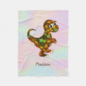 Couverture Polaire Dinosaur bébé (Devant)