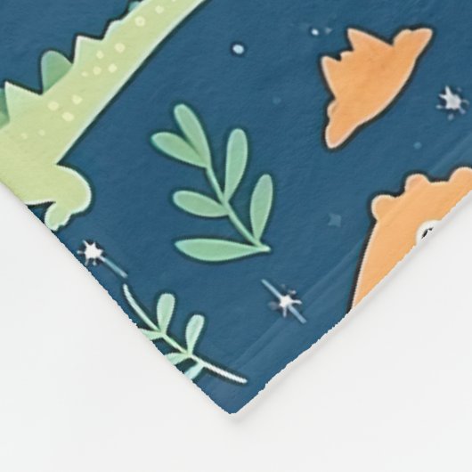 Couverture Polaire Dinosaur bébé (Coin)