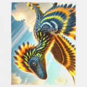 Couverture Polaire Dinosaure (Devant)