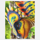 Couverture Polaire Dinosaure (Devant)