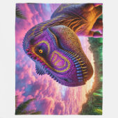 Couverture Polaire Dinosaure (Devant)