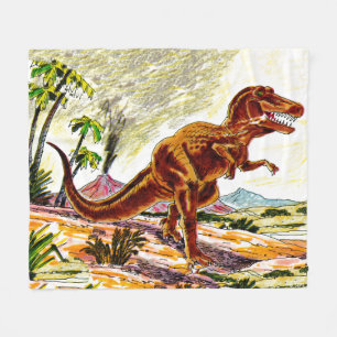 Couverture Polaire Dinosaure de Rex de Tyrannosaurus