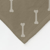 Couverture Polaire Dinosaure préhistorique Dig & Nom (Coin)