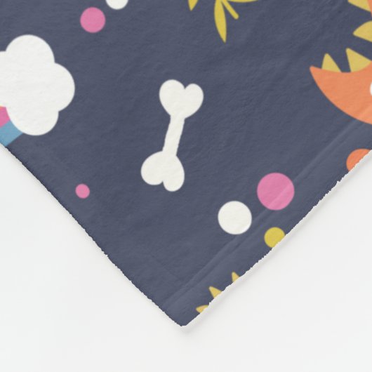 Couverture Polaire Dinosaures (Coin)