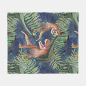 Couverture Polaire Dinosaures (Devant (Horizontal))