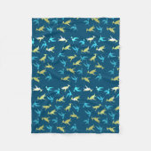 Couverture Polaire Dinosaures (Devant)