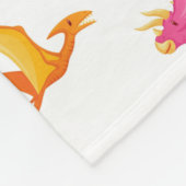 COUVERTURE POLAIRE DINOSAURS (Coin)