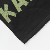 Couverture Polaire Dinosaurus Karatéka Drôle Karatesaurus T-rex Graph (Coin)