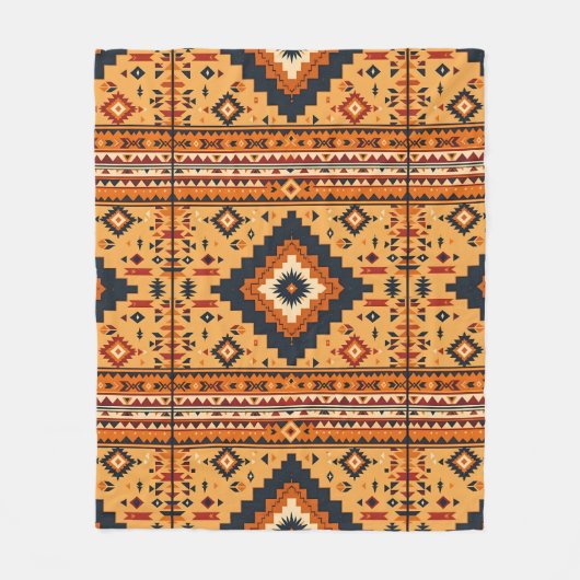 Couverture Polaire D'inspiration tribale (Devant)