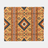 Couverture Polaire D'inspiration tribale (Devant (Horizontal))