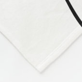 Couverture Polaire Diplômé 21 photo Collage de scripts de garde (Coin)