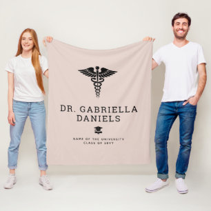Couverture Polaire Diplôme de docteur de l'école de médecine moderne 