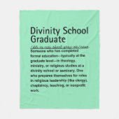 Couverture Polaire Diplômé de l'école de Divinité (Devant)