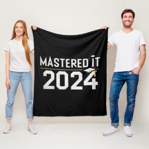 Couverture Polaire Diplôme de master Maîtrisé en 2024 Diplôme de mast