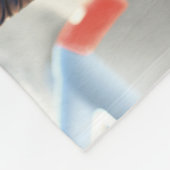 Couverture Polaire Diplôme de script bleu poussiéreux multiphoto mode (Coin)