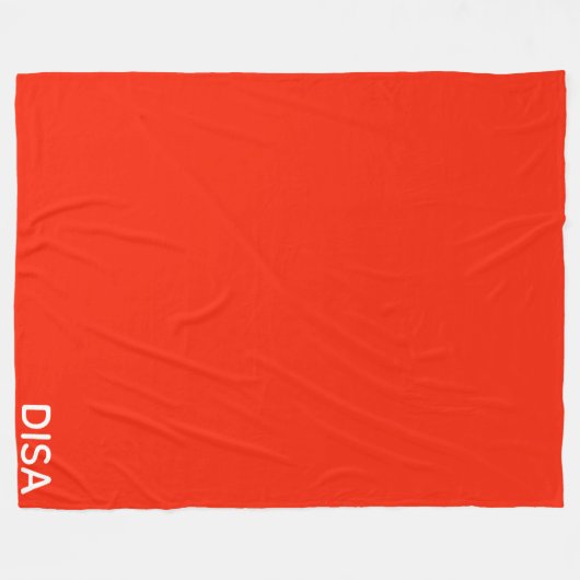 Couverture Polaire Disa Red color (Devant (Horizontal))