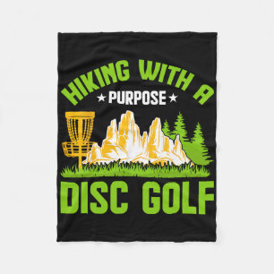 Couverture Polaire Disc Golf Randonnée Avec Un But