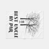 Couverture Polaire Disc Golf Uncle - Bester Uncle Bei Par  (Devant (Horizontal))
