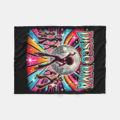 Couverture Polaire Disco Ball Disco Diva Queen (Devant (Horizontal))